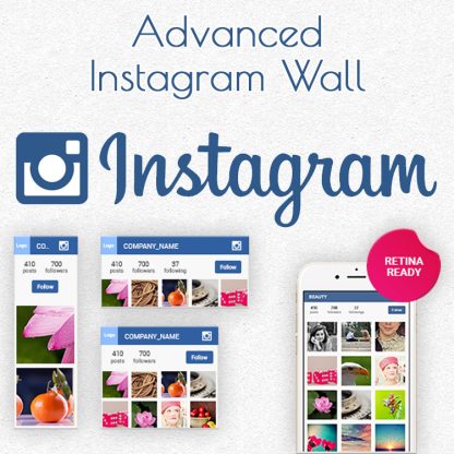 Advanced Instagram Wall